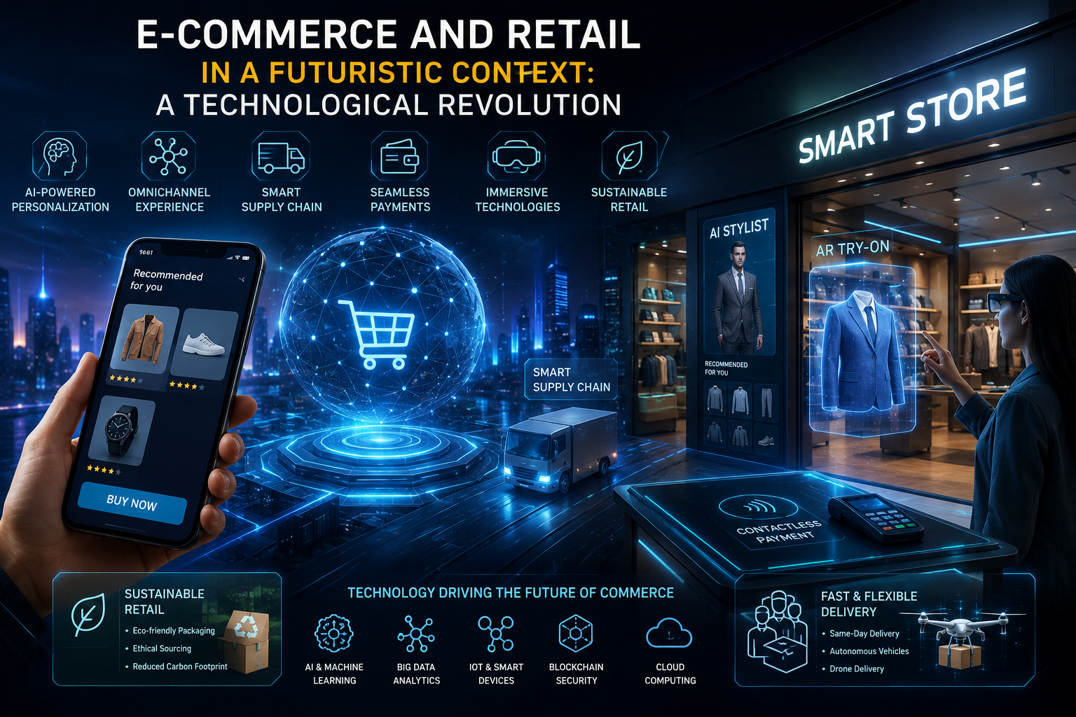 E-Commerce and Retail-In A Futuristic Context: A Technological Revolution